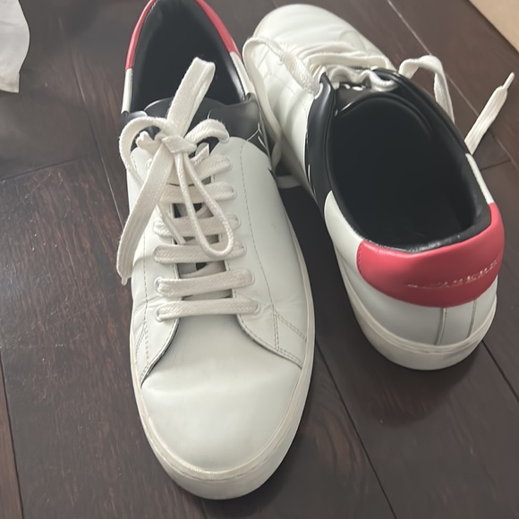 Burberry white sneaker with pink and black - Picture 3 of 9